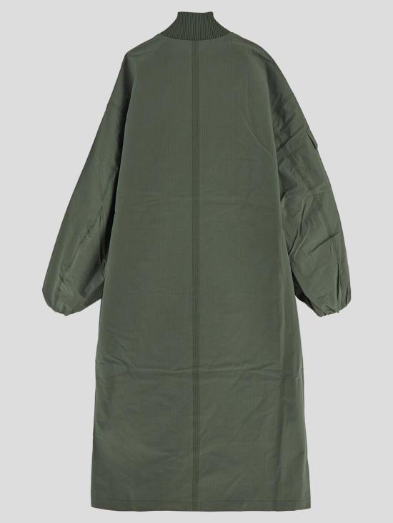 24FW 가니 코트 F9717 370 Beetle - GANNI