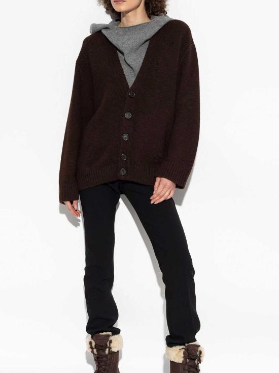 25FW 디스퀘어드2 가디건 S72HA1225D13030139 Brown - DSQUARED2