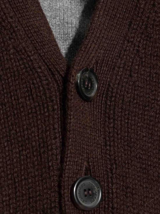 25FW 디스퀘어드2 가디건 S72HA1225D13030139 Brown - DSQUARED2