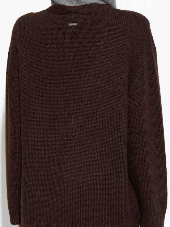 25FW 디스퀘어드2 가디건 S72HA1225D13030139 Brown - DSQUARED2