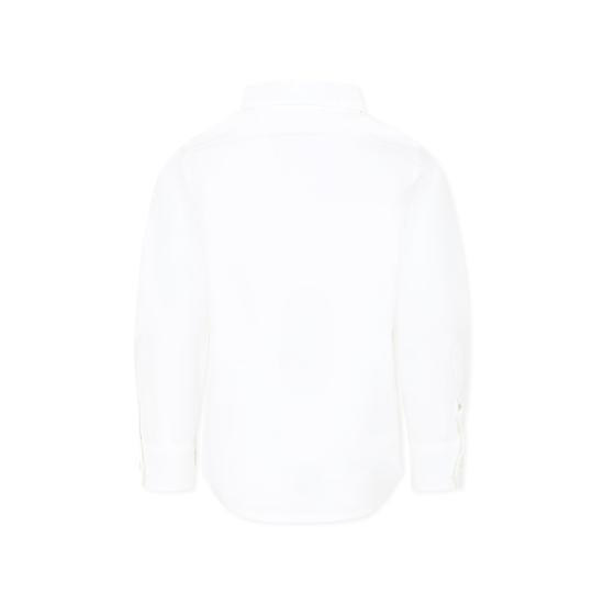 24FW [키즈] 디젤 셔츠 J01928 KXBA8 K100 WHITE - DIESEL