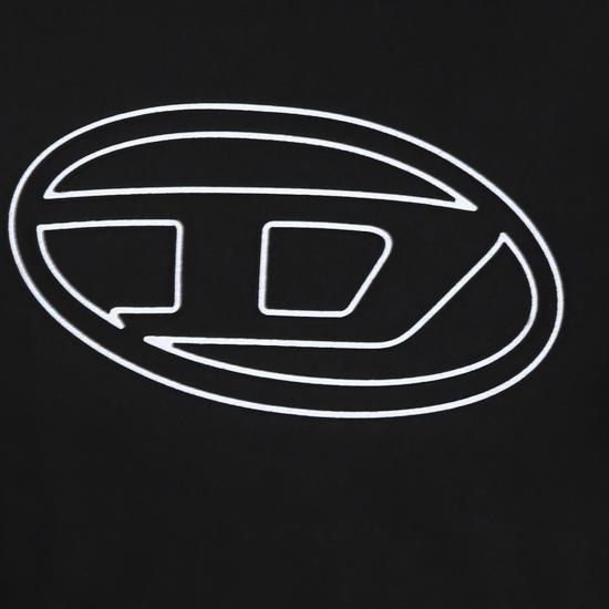  [키즈] 디젤 트레이닝 상의 J01787 0IEAX K900 BLACK - DIESEL