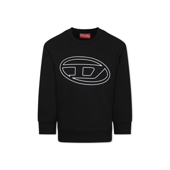  [키즈] 디젤 트레이닝 상의 J01787 0IEAX K900 BLACK
