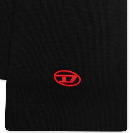 24FW [키즈] 디젤 넥워머/머플러/스카프 J01611 KYAQZ K9002 BLACK - DIESEL