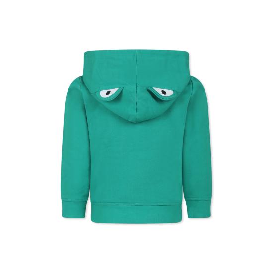 25SS [키즈] 스텔라 맥카트니 니트/스웻셔츠 TW4P50 Z0499 752 GREEN - STELLA MCCARTNEY