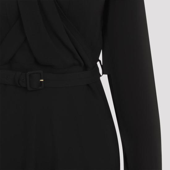 24FW 파투 롱 원피스 DR1450193 999 Black - PATOU