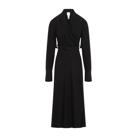 24FW 파투 롱 원피스 DR1450193 999 Black