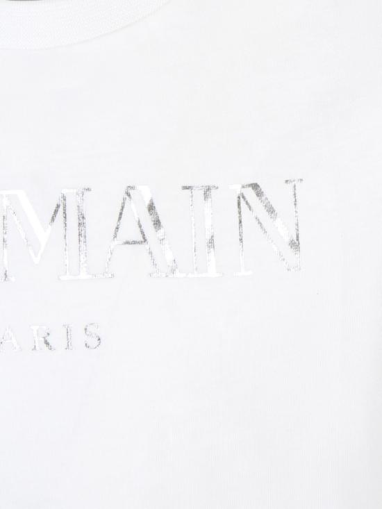  [키즈] 발망 티셔츠 BV8Q21Z0116 102AG - BALMAIN