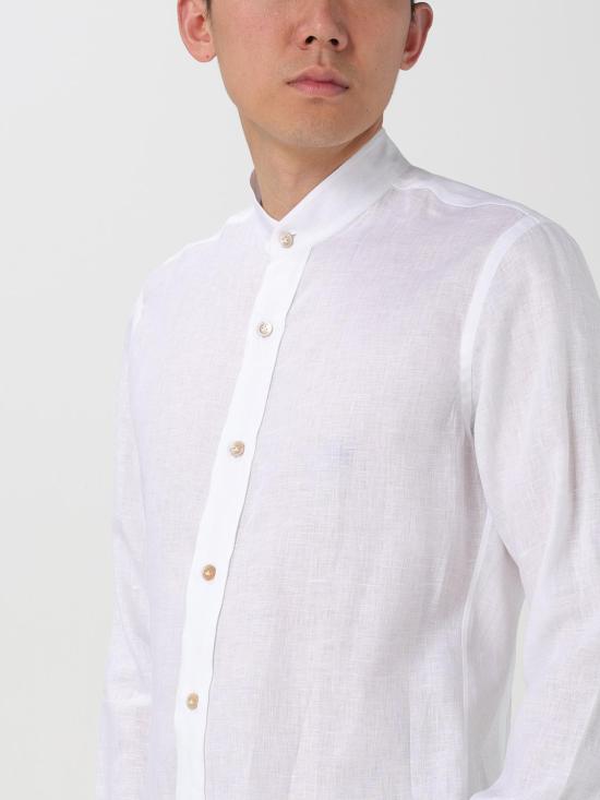 일레븐티 긴팔 셔츠 I75CAMI17TES0I167 01 White - ELEVENTY