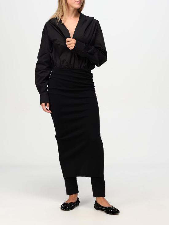 24FW 알라이아 팬츠 AA9P11286M894 995 Black - ALAIA