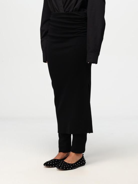 24FW 알라이아 팬츠 AA9P11286M894 995 Black - ALAIA