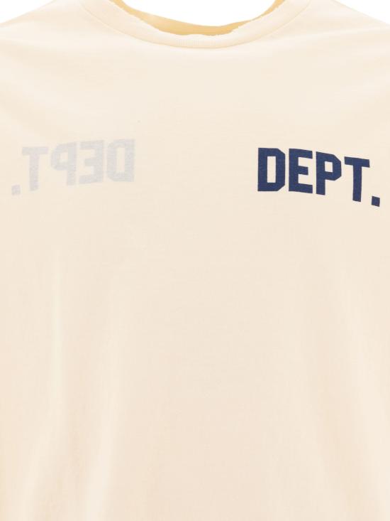  갤러리 디파트먼트 / 남성 코치 리버시블 반팔 티셔츠 DCS 10003ARWH Beige BPG - GALLERY DEPT
