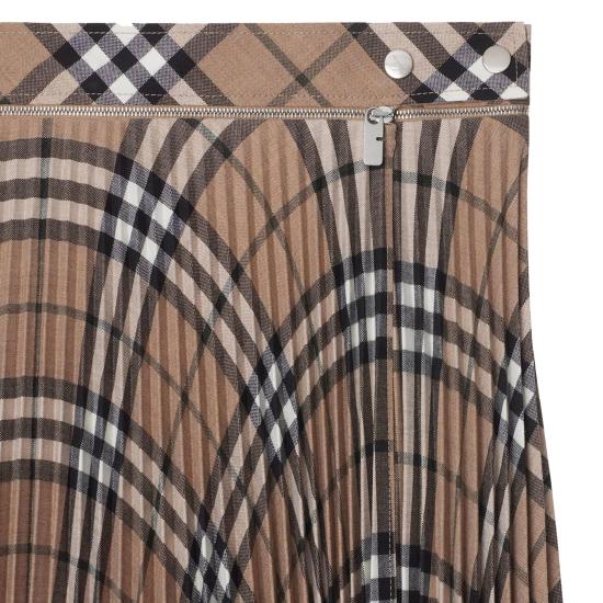 24FW 버버리 스커트 8093011 C1202 LINDEN IP CHECK - BURBERRY