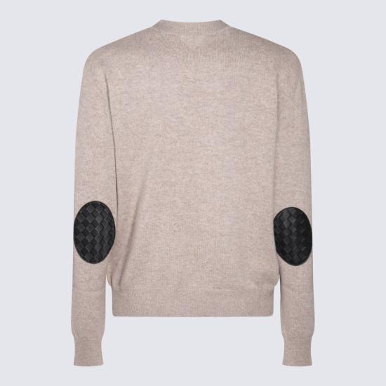 24FW 보테가베네타 스웨터 772376V2MM09734 Beige - BOTTEGA VENETA