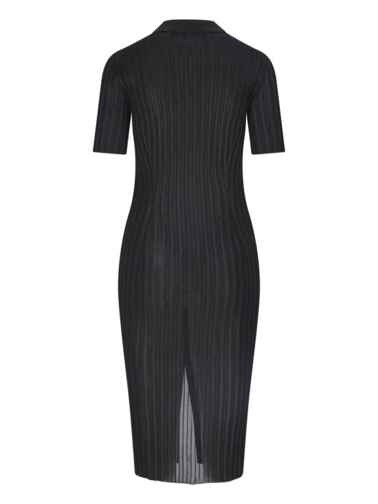 24FW 베르사체 원피스 1015455 1A110581B000 Black - VERSACE