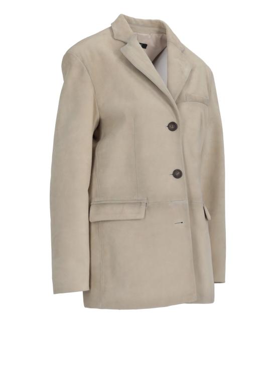  라 로즈 코트 1511COATCAMOSCIO AVORIO