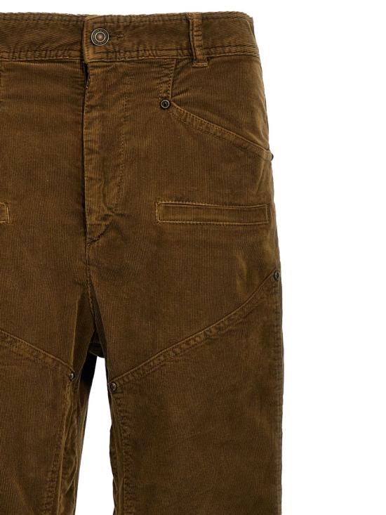 24FW 이자벨마랑 스트레이트 팬츠 PA0432FBB4G03I 67KI KHAKI - ISABEL MARANT