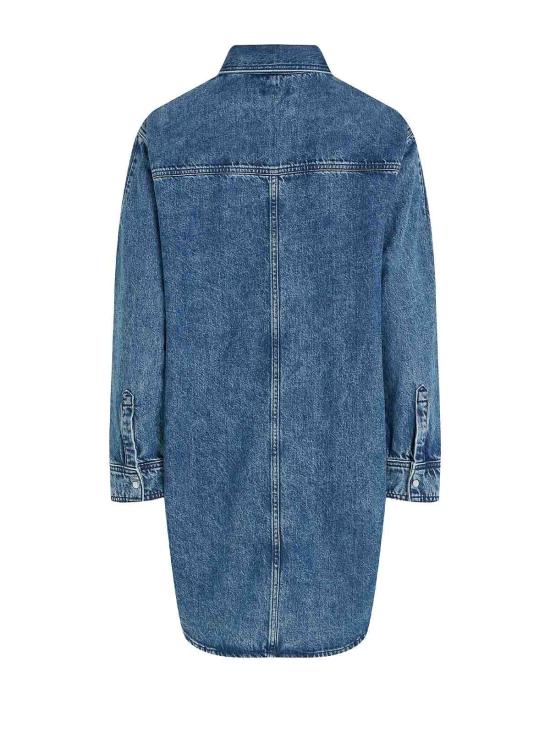 24FW 타미힐피거 셔츠 WW0WW406551A6 Dark Wash - TOMMY HILFIGER