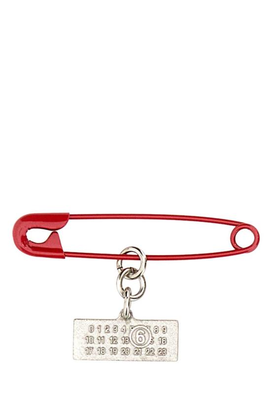 25SS MM6 메종마르지엘라 브로치 SM7VK0017P7069 968 Red