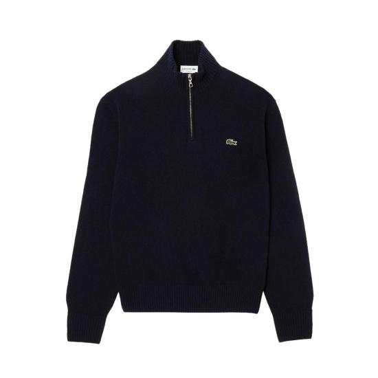 24FW 라코스테 집업 니트 AH3052 166 BLU BLUE