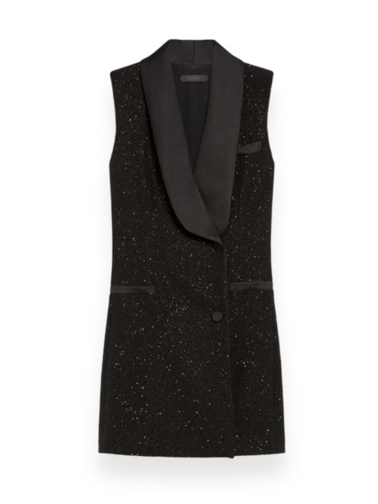 24FW 막스마라 숏 원피스 2421226094600 001 nero