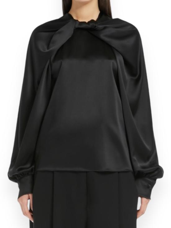 24FW 막스마라 블라우스 2421116024600 002 nero - MAX MARA