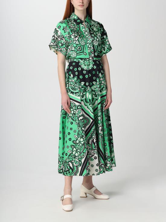  레드발렌티노 블라우스 2R0AAE256SN 505 verde - RED VALENTINO