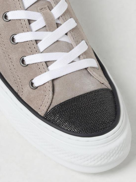  브루넬로 쿠치넬리 스니커즈 MZSFG2645 C8767 nocciola - BRUNELLO CUCINELLI