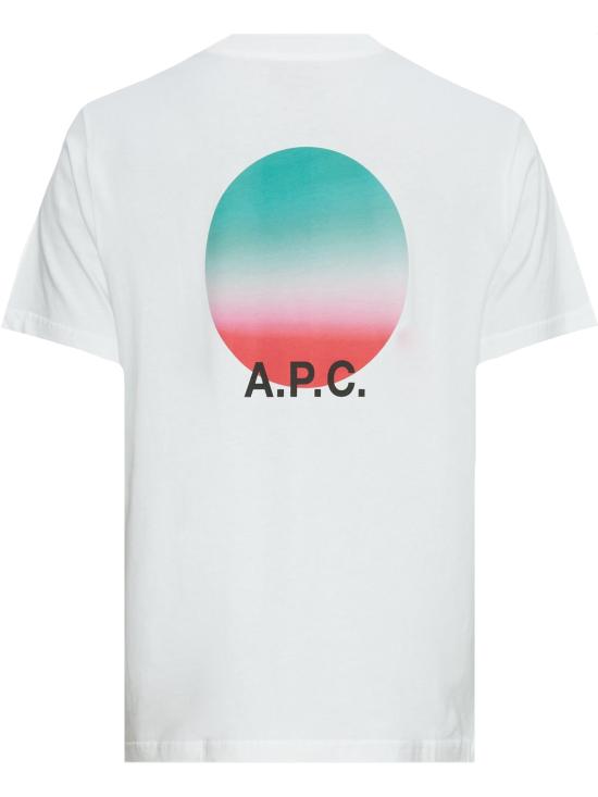  아페쎄 반팔 티셔츠 COEIOH26360 AAB bianco - A.P.C.