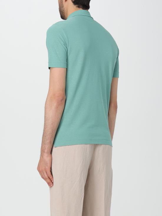  자노네 폴로 티셔츠 811818ZG380 Z2463 verde - ZANONE