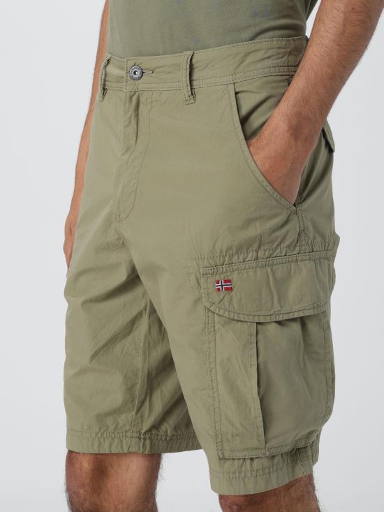  나파피리 숏팬츠 NP0A4HOQ GAE1 verde militare - NAPAPIJRI