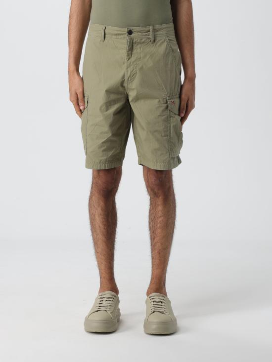 나파피리 숏팬츠 NP0A4HOQ GAE1 verde militare