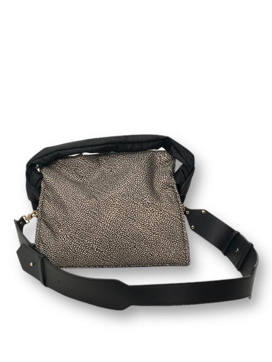  보르보네제 숄더백 933491AJ0 X11 naturale nero - BORBONESE