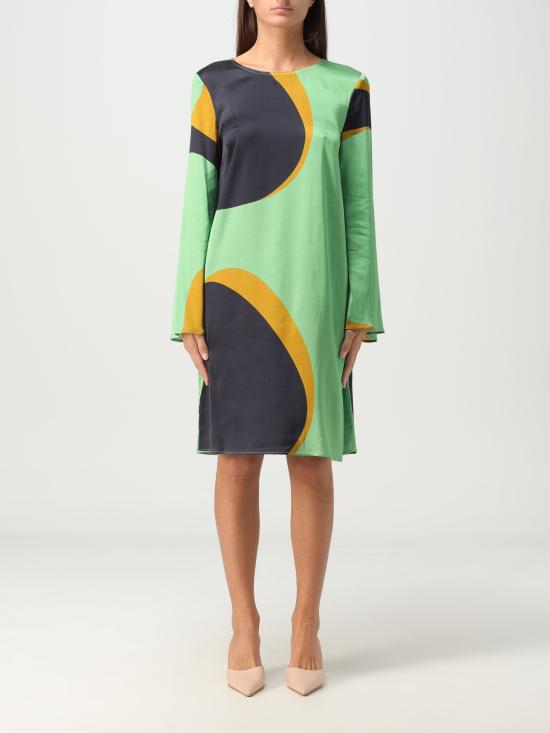  말리파르미 미디 원피스 JF110250199 A3347 cammello