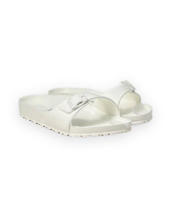  버켄스탁 뮬/슬리퍼 128183 WHITE bianco - BIRKENSTOCK