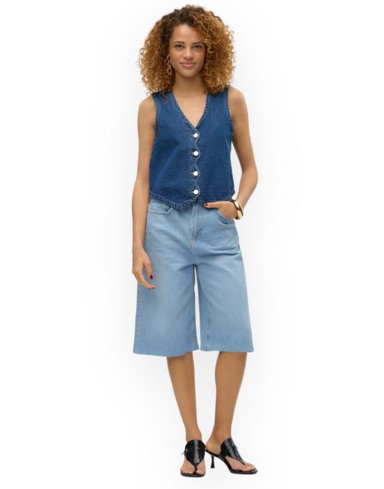  베로 모다 숏팬츠 10307252 LIGHTBLUE denim chiaro - VERO MODA