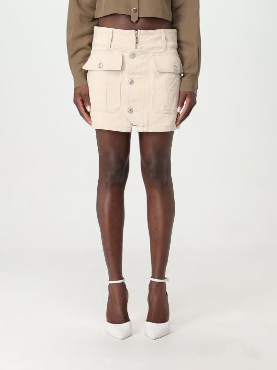  리우조 숏 스커트 UA4090TS057 X0540 champagne