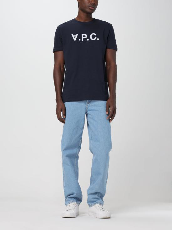  아페쎄 VPC 로고 반팔 티셔츠 COBQXH26943 IAK - A.P.C.