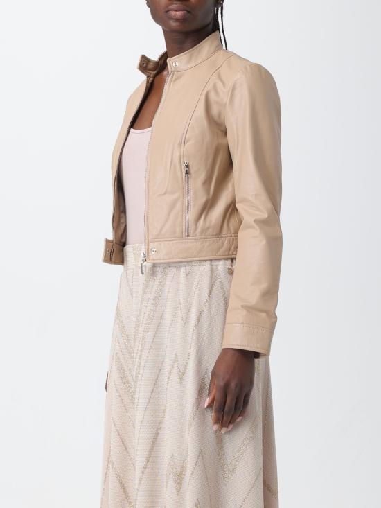  리우조 자켓 CA4256P0336 41209 beige - LIU JO