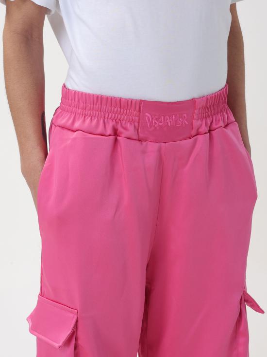  디스클레이머 스트레이트 팬츠 24EDS54471 FUCSIAFLUO fucsia - DISCLAIMER