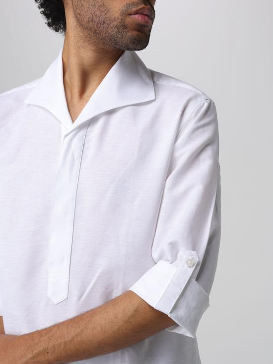  씨세 긴팔 셔츠 SI042TN411 Y40 bianco - SEASE