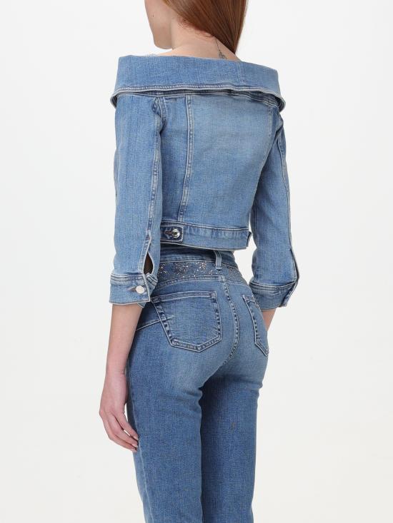  리우조 숏팬츠 UA4129D4873 78669 blue denim - LIU JO