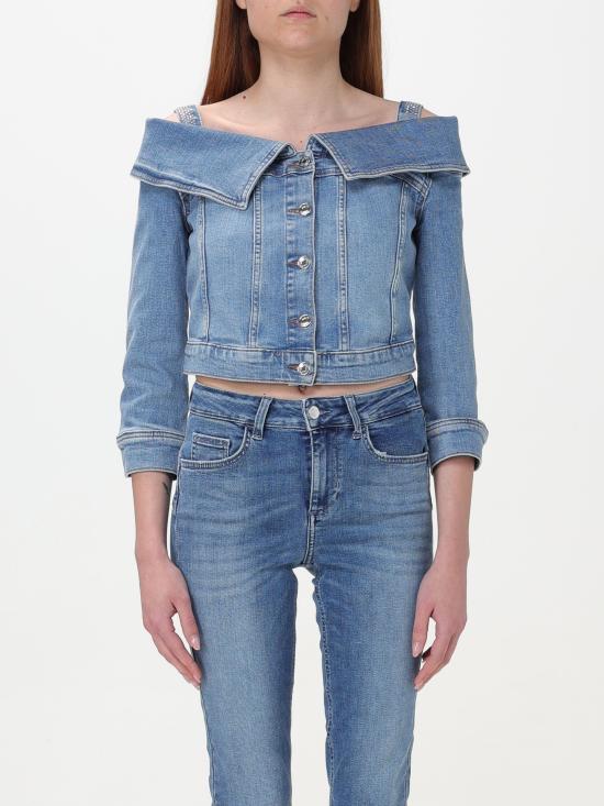  리우조 숏팬츠 UA4129D4873 78669 blue denim