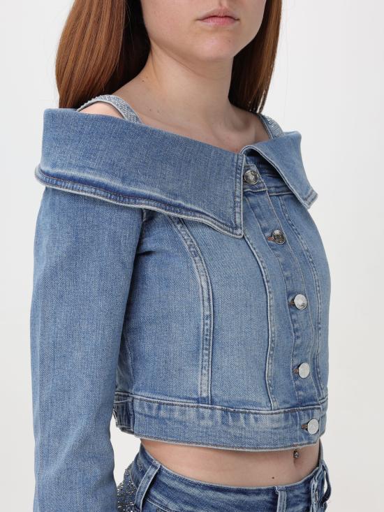  리우조 숏팬츠 UA4129D4873 78669 blue denim - LIU JO