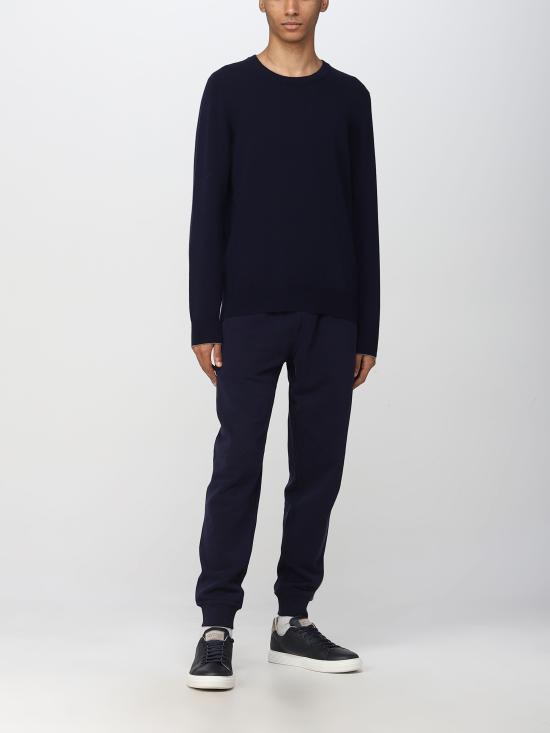  브루넬로 쿠치넬리 스웨터 M2200100 CW425 blu - BRUNELLO CUCINELLI