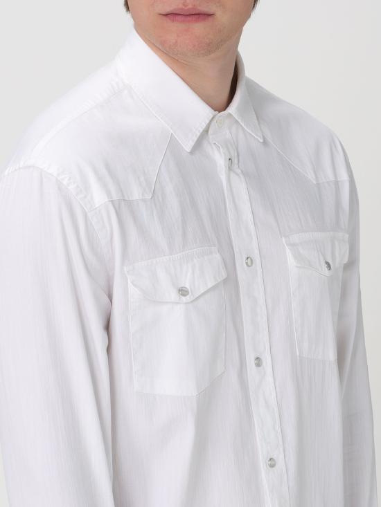  돈답 긴팔 셔츠 UC300RCS0103PTD 000 - DONDUP