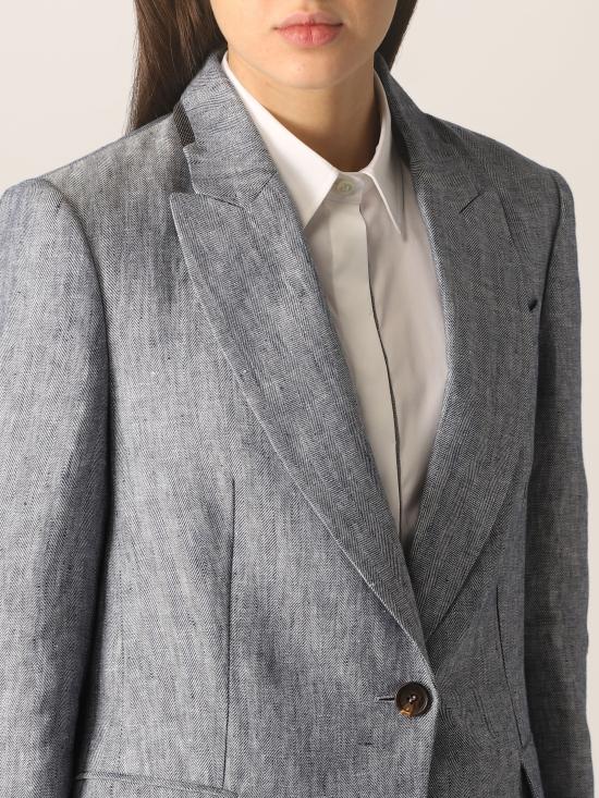  브루넬로 쿠치넬리 자켓 MW4592016 C010 denim - BRUNELLO CUCINELLI