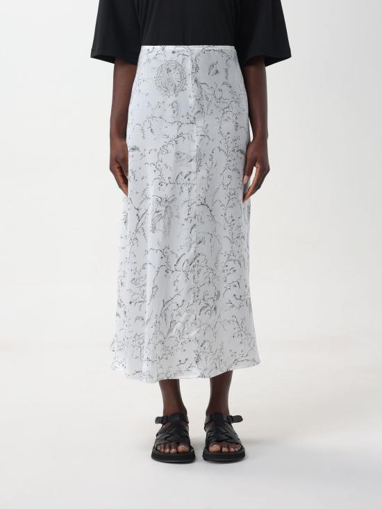  파비아나 필리피 롱 스커트 GND274F695H456 0142 bianco