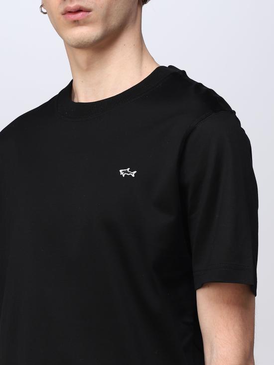25SS 폴앤샤크 반팔 티셔츠 C0P1092 011 nero - PAUL & SHARK