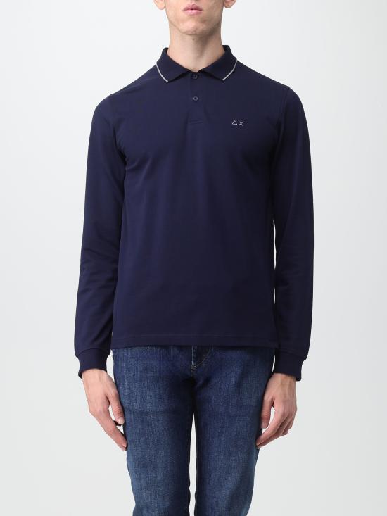  썬 68 긴팔 티셔츠 K43111 07 blu navy